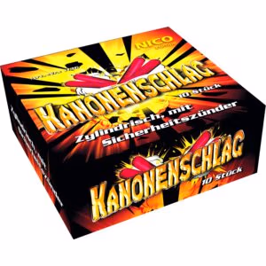 Kanonenschlag zylindrisch